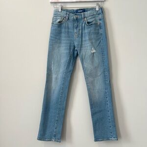 Old Navy Boys lightly distressed Skinny Jeans adjustable waist size 10